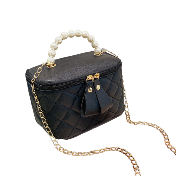 Ladyloom™ Klassische Perlenverzierte Handtasche