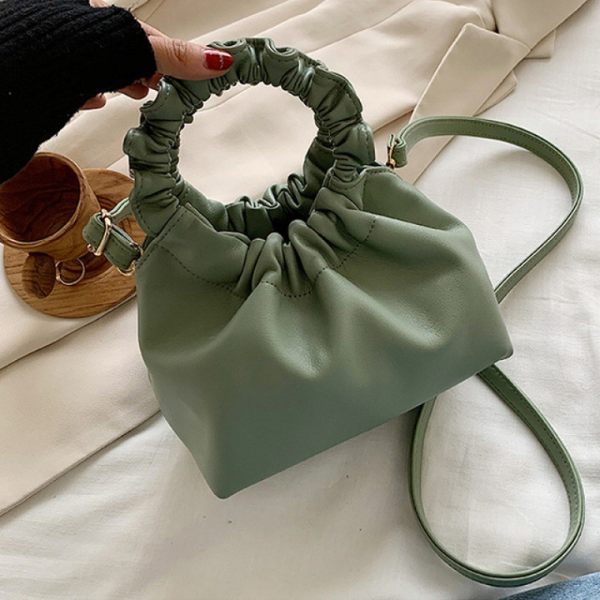 Ladyloom™ Gerüschte Luxus-Schultertasche