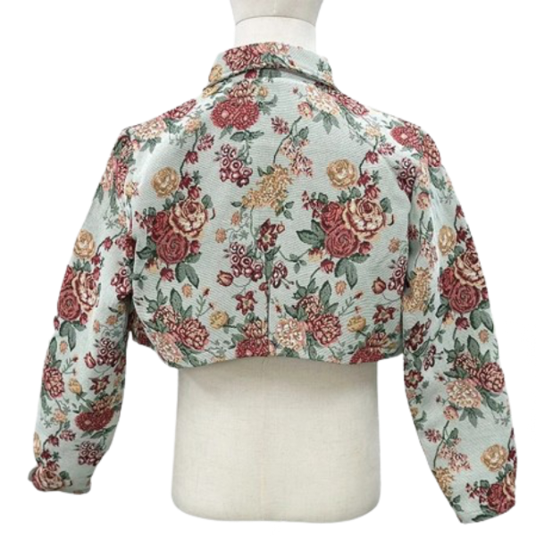 Ladyloom™ - Trendige Kurzjacke mit Blumenmuster