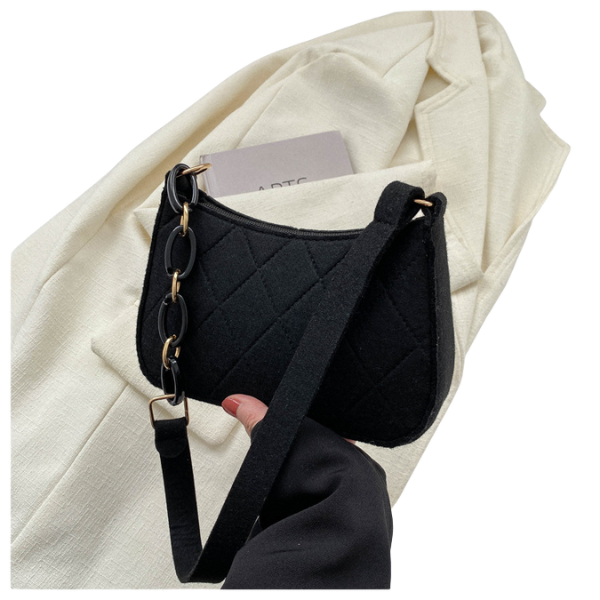 Ladyloom™ Stilvolle Schultertasche mit Kettenriemen