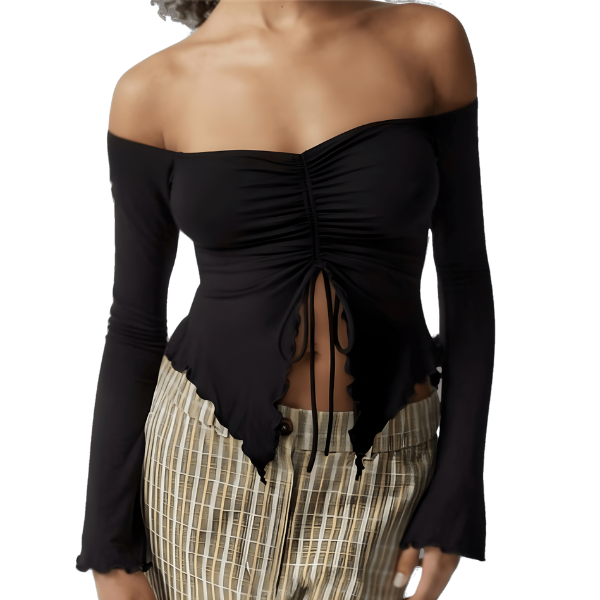 Ladyloom TM Off-Shoulder T-Shirt