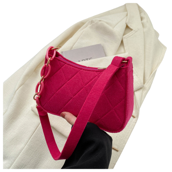 Ladyloom™ Stilvolle Schultertasche mit Kettenriemen