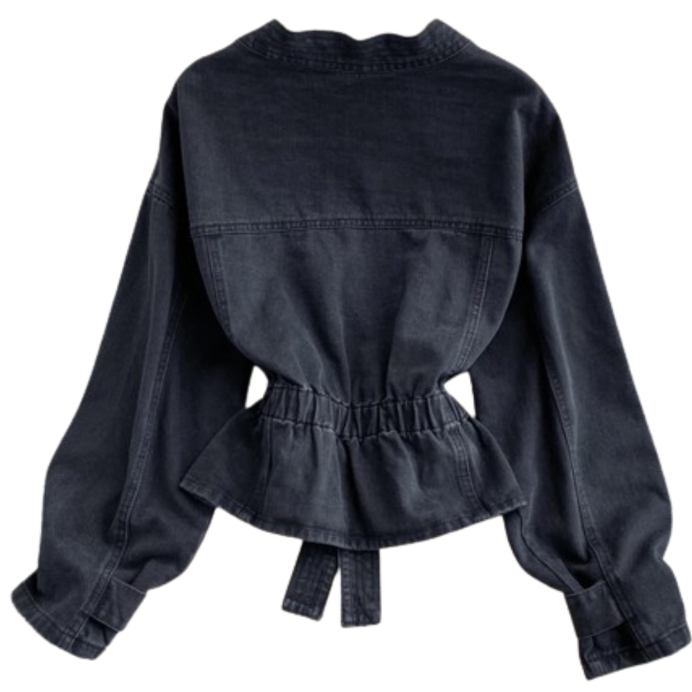 Ladyloom™ Perlenbesetzte Denim-Jacke – Dein elegantes Statement-Piece