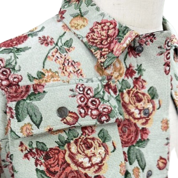 Ladyloom™ - Trendige Kurzjacke mit Blumenmuster