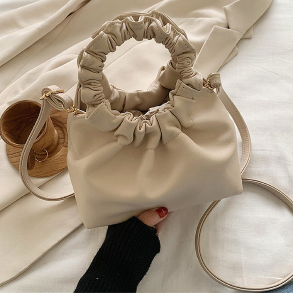Ladyloom™ Gerüschte Luxus-Schultertasche