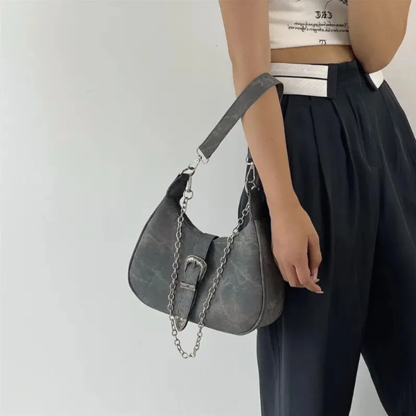 Ladyloom™ Vintage-Glamour-Schultertasche