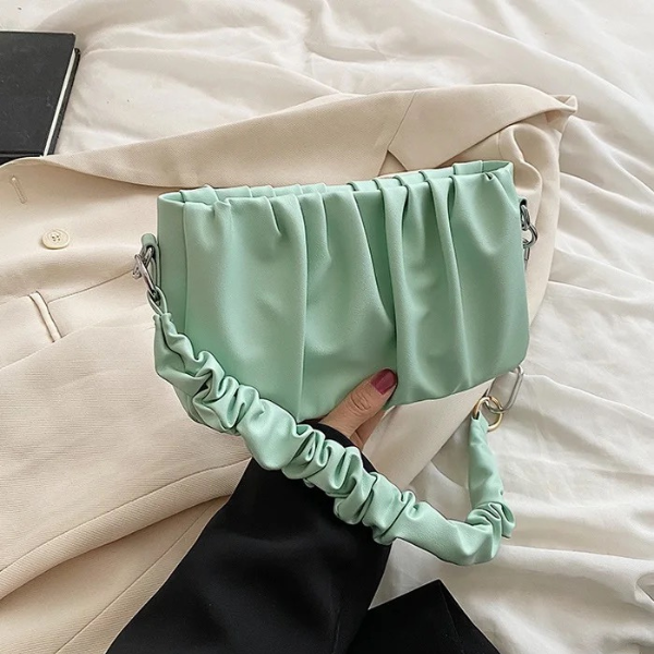 Ladyloom™ Gerüschte Eleganz Handtasche