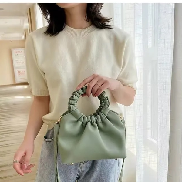 Ladyloom™ Gerüschte Luxus-Schultertasche