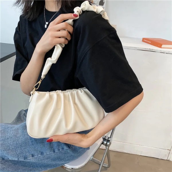 Ladyloom™ Gerüschte Eleganz Handtasche