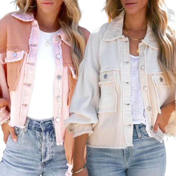 Ladyloom™ Boho-Chic Fransenjacke – Dein Statement-Piece für jeden Anlass