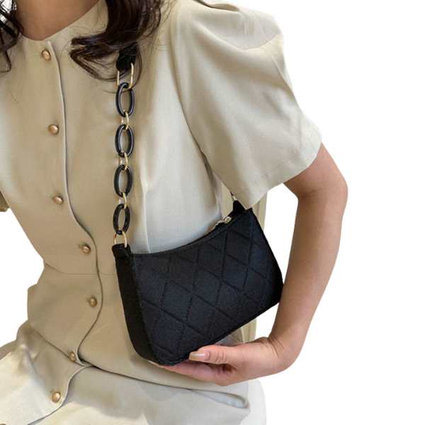 Ladyloom™ Stilvolle Schultertasche mit Kettenriemen