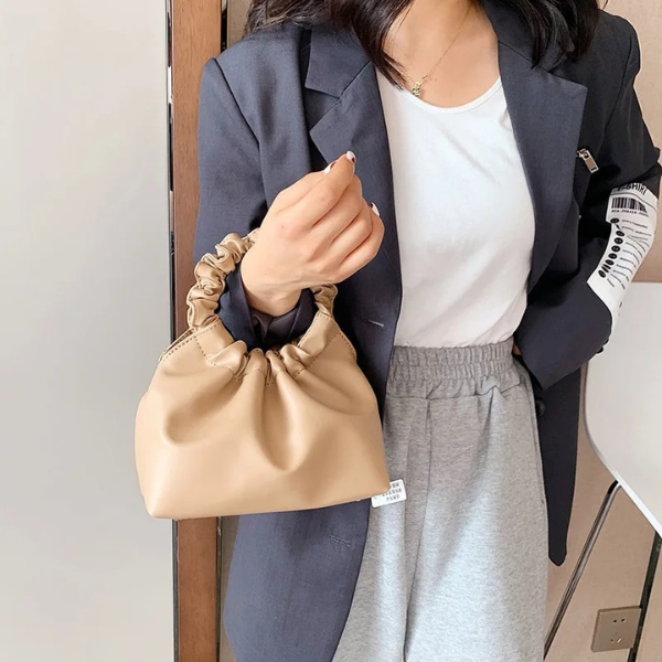 Ladyloom™ Gerüschte Luxus-Schultertasche