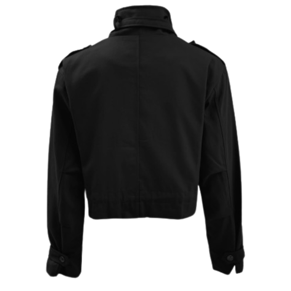 Ladyloom™ - Stylish Cropped Utility Jacket with Drawstring Waist