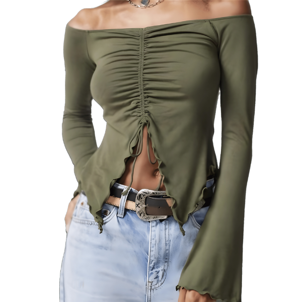 Ladyloom TM Off-Shoulder T-Shirt