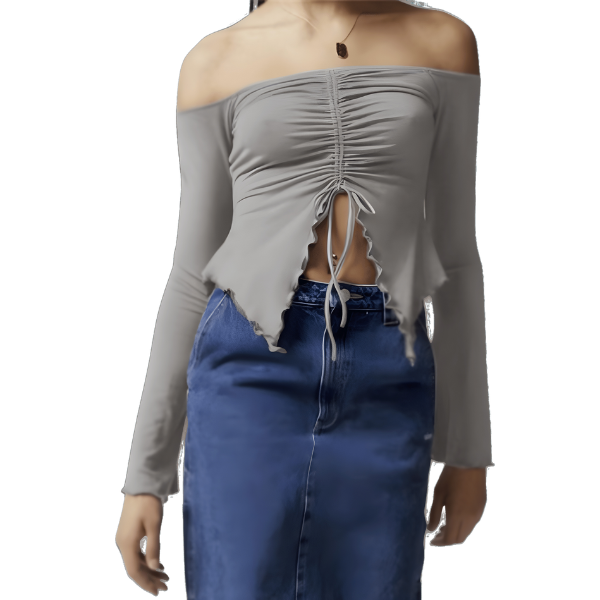 Ladyloom TM Off-Shoulder T-Shirt